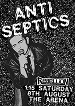 The Antiseptics - Rebellion Festival, Blackpool 8.8.15
